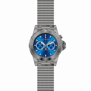 Invicta Pro Diver Chronograph Moonphase Blue Dial Men's Watch 80197
