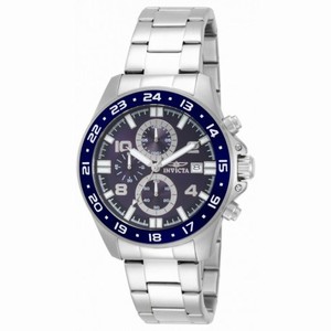 Invicta Pro Diver Chronograph Navy Blue Dial Stainless Steel Men's Watch 13865