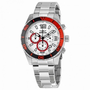 Invicta Pro Diver Chronograph Silver Dial Stainless Steel Men's Watch 12800