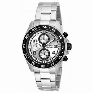 Invicta Pro Diver Chronograph Silver Dial Stainless Steel Watch 16022