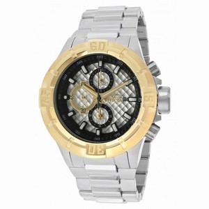 Invicta Pro Diver Chronograph Silver Textured Dial Stainless Steel Men's Watch 12370