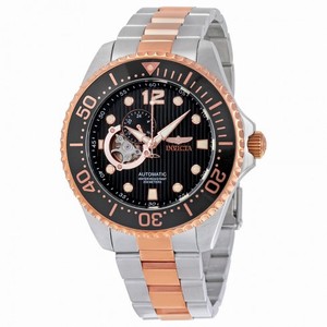 Invicta Pro Diver GMT Automatic Black Dial Two-tone Men's Watch 15415