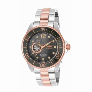Invicta Pro Diver GMT Automatic Black Dial Two-tone Men's Watch 15417
