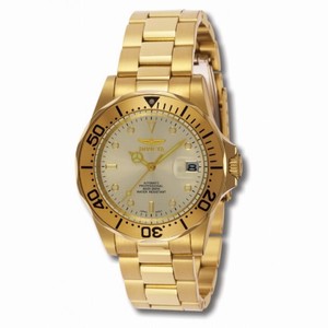 Invicta Pro Diver Automatic Champagne Dial Gold-tone Men's Watch 9618