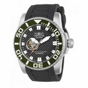 Invicta Pro Diver Grey Dial Black Polyurethane Men's Watch 14679