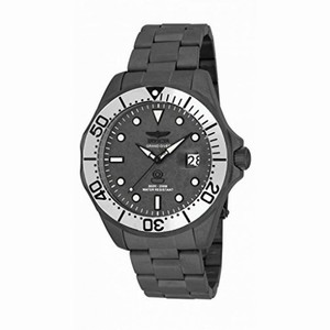 Invicta Pro Diver Gunmetal Dial Gunmetal Ion-plated Men's Watch 17111