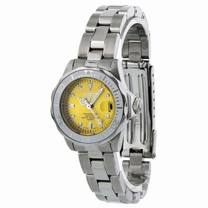 Invicta Pro Diver Mini Diver Yellow Ladies Watch 12520