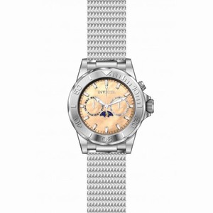 Invicta Pro Diver Moonphase Rose Gold Dial Stainless Steel Men's Watch 80323