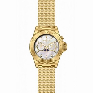Invicta Pro Diver Silver Dial Gold-tone Stainless Steel Men's Watch 80328