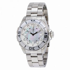 Invicta Pro Diver Mother of Pearl Dial Stainless Steel Men's Watch 17693