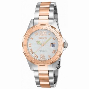 Invicta Pro Diver Mother of Pearl Dial Two-tone Ladies Watch 14792