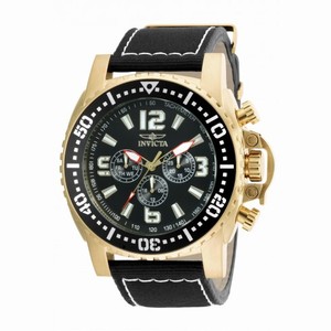 Invicta Pro Diver Multi-Channel Black Dial Black Nylon Men's Watch 20078