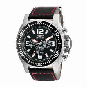 Invicta Pro Diver Multi-Function Black Dial Black Nylon Men's Watch 20076