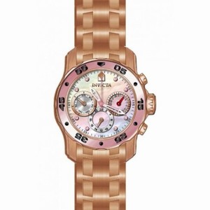 Invicta Pro Diver Multi-Function Mother of Pearl Rose Gold-plated Ladies Watch 14945