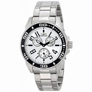 Invicta Pro Diver Multi-Function Silver Dial Stainless Steeel Men's Watch 16979
