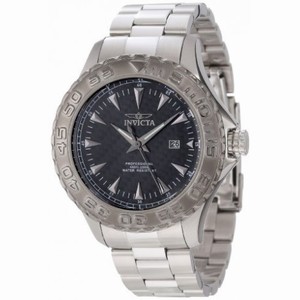 Invicta Pro Diver Ocean Ghost Black Carbon Dial Stainless Steel Men's Watch 12555