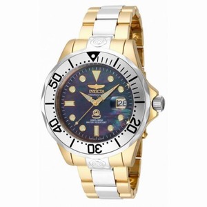 Invicta Pro Diver Pro Diver Automatic Black Mother of Pearl Two-tone Men's Watch 16034