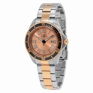 Invicta Pro Diver Rose Dial Two-tone Men's Watch 15001