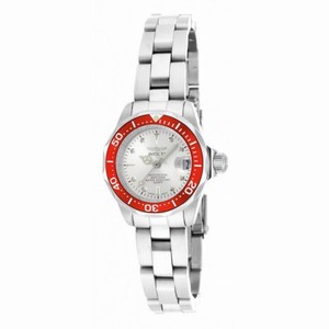 Invicta Pro Diver Silver Dial Stainless Steel Ladies Watch 17569