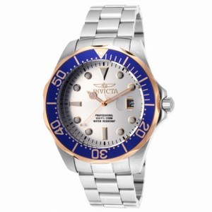 Invicta Pro Diver Silver Dial Stainless Steel Men's Watch 14544