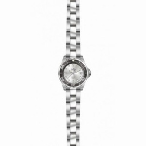 Invicta Pro Diver Silver Sunray Dial Stainless Steel Ladies Watch 14985