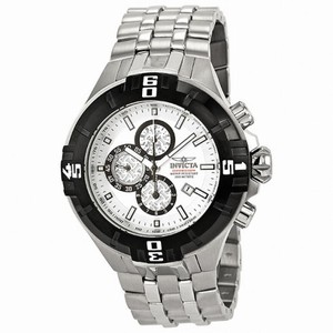 Invicta Pro Diver Silver-tone Dial Chronograph Stainless Steel Men's Watch 12366