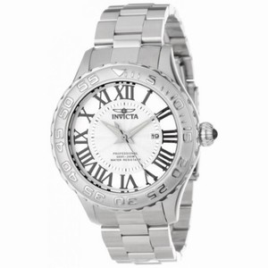 Invicta Pro Diver White Dial Stainless Steel Men's Watch 14378