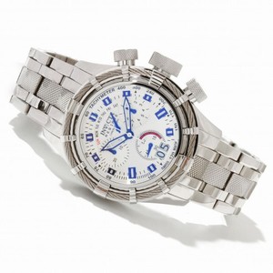 Invicta Reserve Bolt Chronograph Silver Dial Stainless Steel Men's Watch 11935