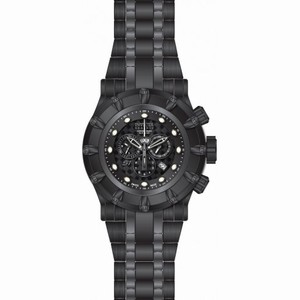 Invicta Reserve Chronograph Black Dial Black Ion-plated Men's Watch 16951