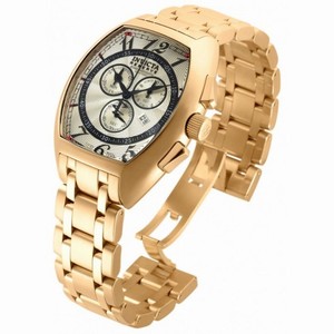 Invicta Reserve Chronograph Gold Dial Gold-tone Ladies Watch 17281