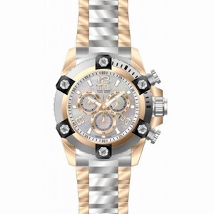 Invicta Reserve Chronograph Mother of Pearl Dial Two-tone Men's Watch 15831