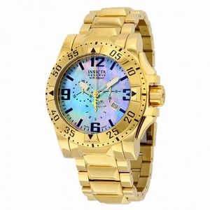 Invicta Reserve Collection Chronograph 18k Gold-Plated Men's Watch 6257
