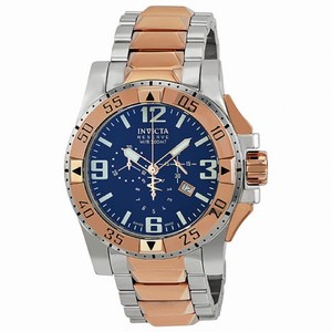 Invicta Reserve Excursion Black Dial Two-tone Men's Watch 0204