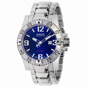 Invicta Reserve Excursion Blue Dial Stainless Steel Men's Watch 5673