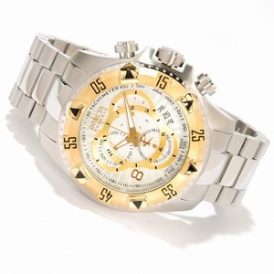 Invicta Reserve Excursion Swiss Chronograph Silver Dial Stainless Steel Men's Watch 11002