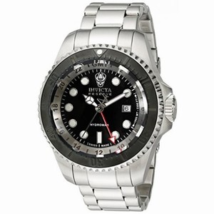 Invicta Reserve Hydromax Black Dial Stainless Steel Men's Watch 16966