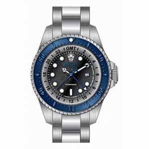 Invicta Reserve Hydromax GMT Black Dial Stainless Steel Men's Watch 16969