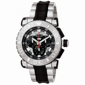 Invicta Reserve Ocean Hawk Black Dial Stainless Steel Men's Watch 6310