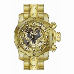Invicta Reserve Venom Chronograph Gold Dial Gold-plated Men's Watch 14462