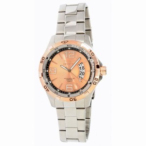 Invicta Rose Dial Big Date Men's Watch 0085