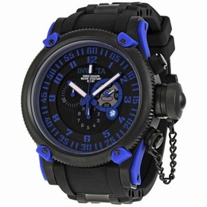 Invicta Russian Diver Blue and Black Chronograph Men's Watch 0518