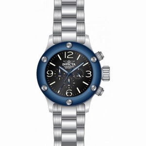 Invicta Russian Diver Chronograph Black Dial Stainless Steel Men's Watch 18586