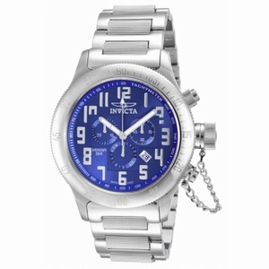 Invicta Russian Diver Chronograph Blue Dial Stainless Steel Men's Watch 10551