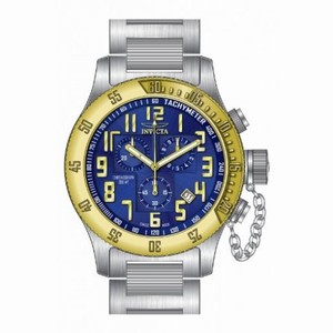 Invicta Russian Diver Chronograph Blue Dial Stainless Steel Men's Watch 15555