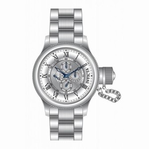 Invicta Russian Diver Multi-Function Silver Dial Stainless Steel Men's Watch 15930