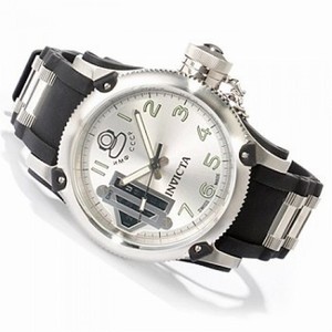 Invicta Russian Diver Quinotaur Silver Dial Men's Watch 0364