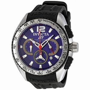 Invicta S1 Racing Chronograph Blue Dial Stainless Steel Men's Watch 1451