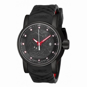 Invicta S1 Rally Automatic Black Dial Black Polyurethane Men's Watch 18213
