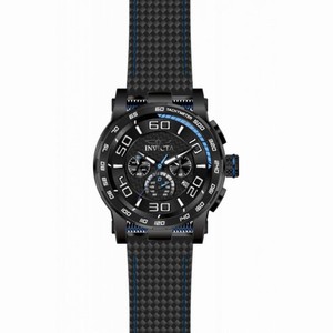 Invicta S1 Rally Chronograph Black Dial Black Silicone Men's Watch 15906