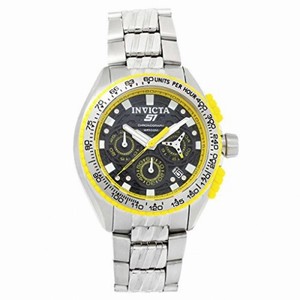 Invicta S1 Rally Chronograph Black Dial Stainlerss Steel Men's Watch 18928